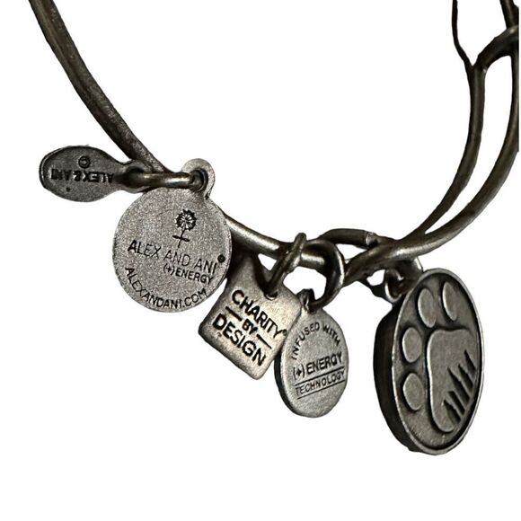 Alex and Ani Paw Print Bracelet - Picture 6 of 7
